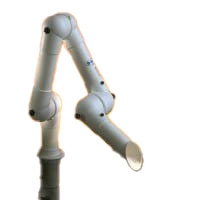 Alsident systeem 75 CR afzuigarmen - tafelmontage Alsident systeem 75 CR afzuigarmen - tafelmontage