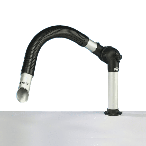 Alsident systeem 50 FL - standaard flexibele afzuigarmen voor tafelmontage