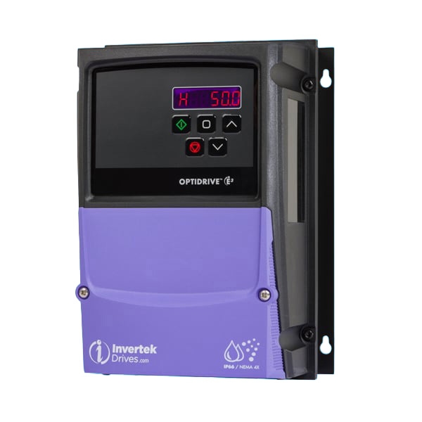 Invertek frequentieregelaars 0,75 kW - 22 kW zonder schakelaars