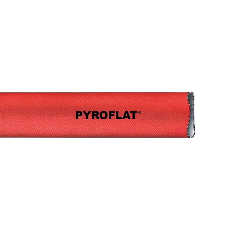 Pyroflat - plat oprolbare brandweerslang