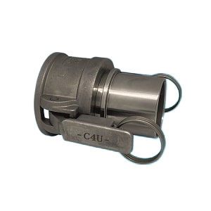 Safe-Lock Kamlok type C female met slangpilaar