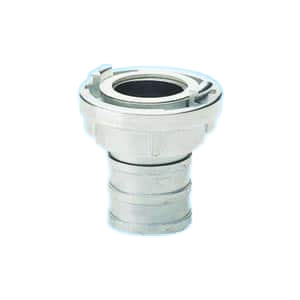 Zuig/perskoppeling, geperste nokken met lange slangpilaar